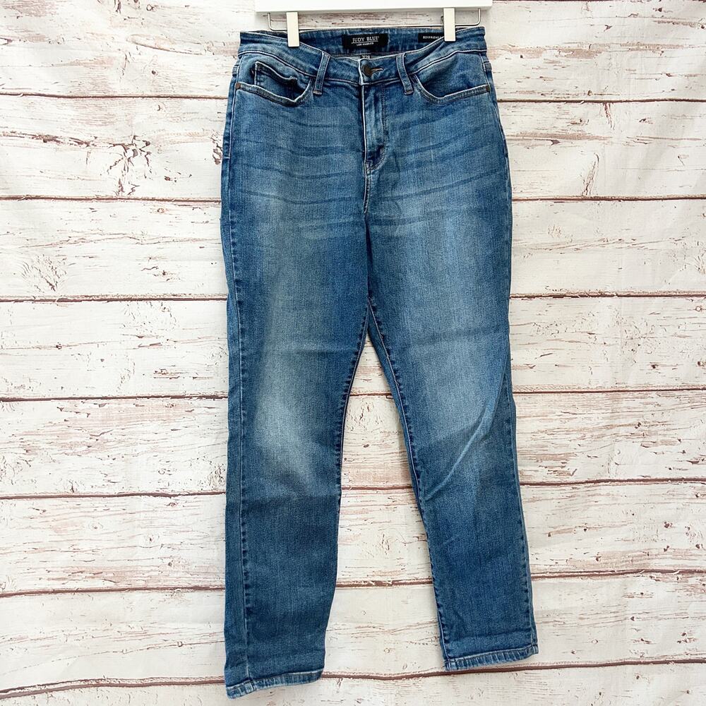 JUDY BLUE Mid Rise Boyfriend Fit Jeans Sz 7 / 28